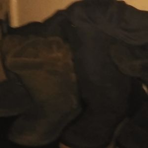 Ugg boots blue and gray